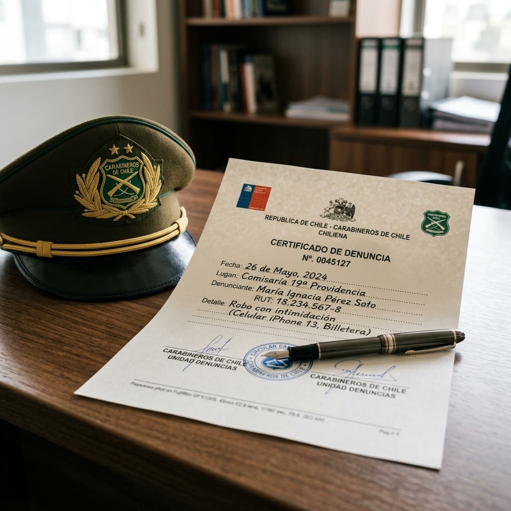 El Certificado de Denuncia: Por qué es el papel más importante para tu seguro